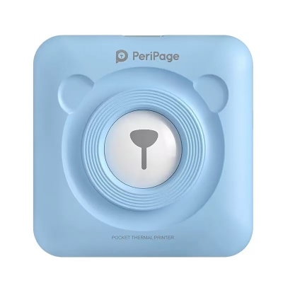 Мини термопринтер PeriPage A6, голубой-1
